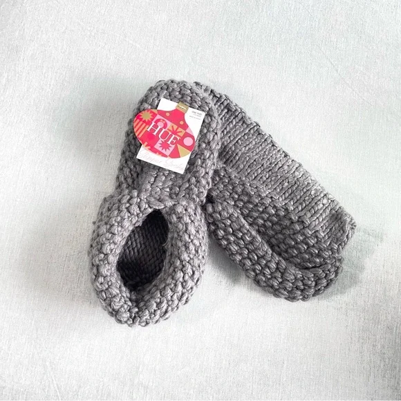 HUE Knit Slipper Sock - One Size - Picture 1 of 2